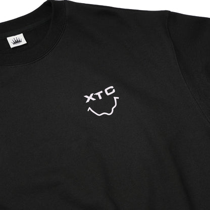 SARCASTIC XTC Face Crew サキャスティック XTC フェイス クルー SAR252007【メンズ スウェット クルーネック ロゴ 25FW】