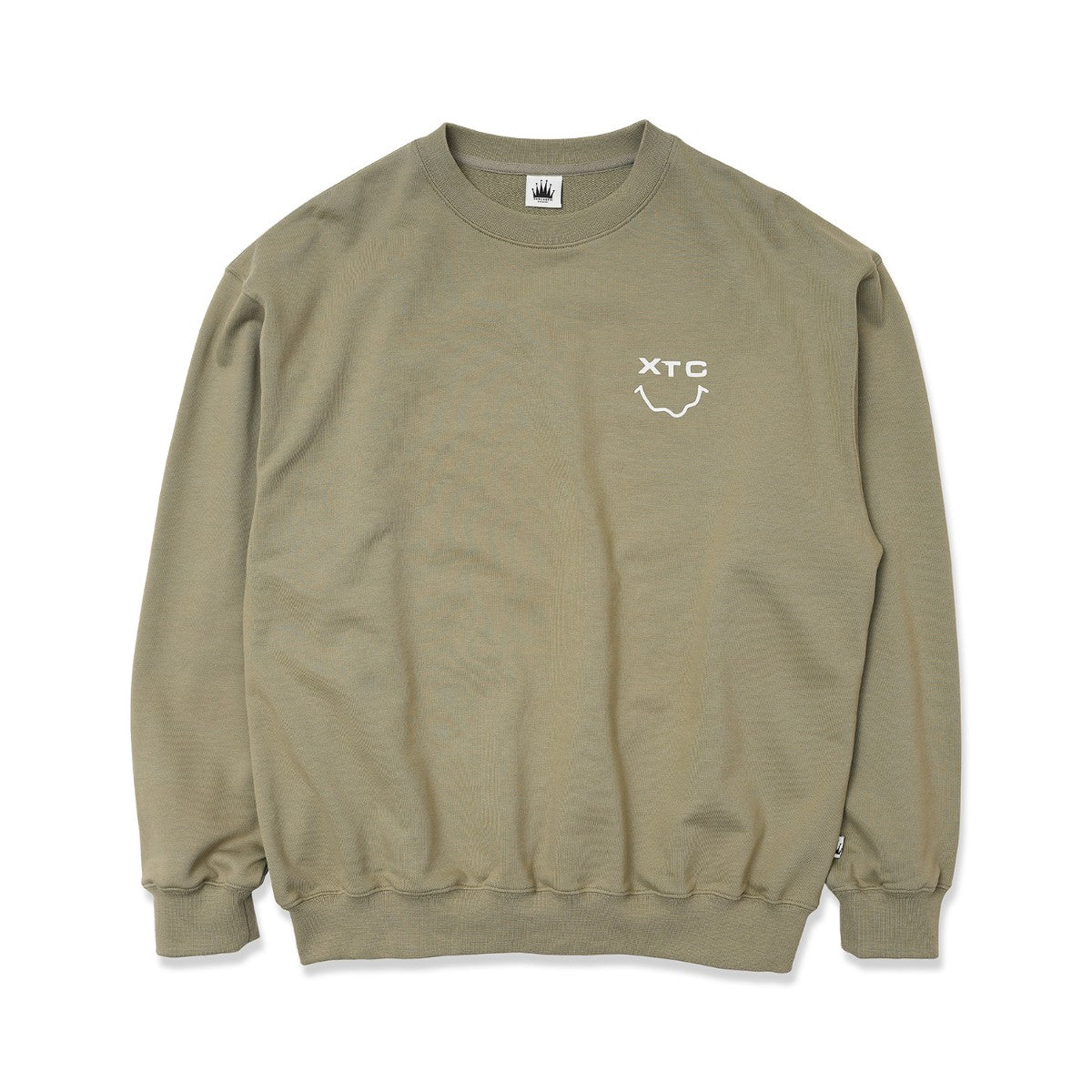 SARCASTIC XTC Face Crew サキャスティック XTC フェイス クルー SAR252007【メンズ スウェット クルーネック ロゴ 25FW】