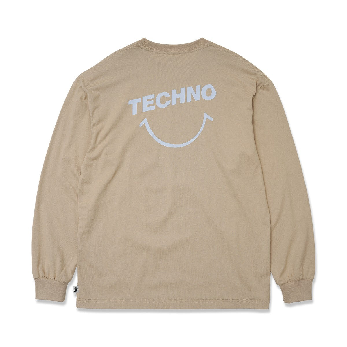 SARCASTIC Techno Smile Long Sleeve Tee サキャスティック テクノスマイル ロングスリーブ ティー SAR252010【メンズ 長袖Tシャツ シンプル オールシーズン 25FW】