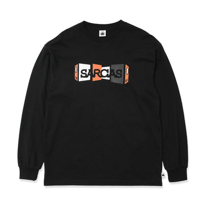 SARCASTIC Berkeley Long Sleeve Tee サキャスティック バークレー ロングスリーブ ティー SAR252012【メンズ 長袖Tシャツ フロントプリント オールシーズン 25FW】