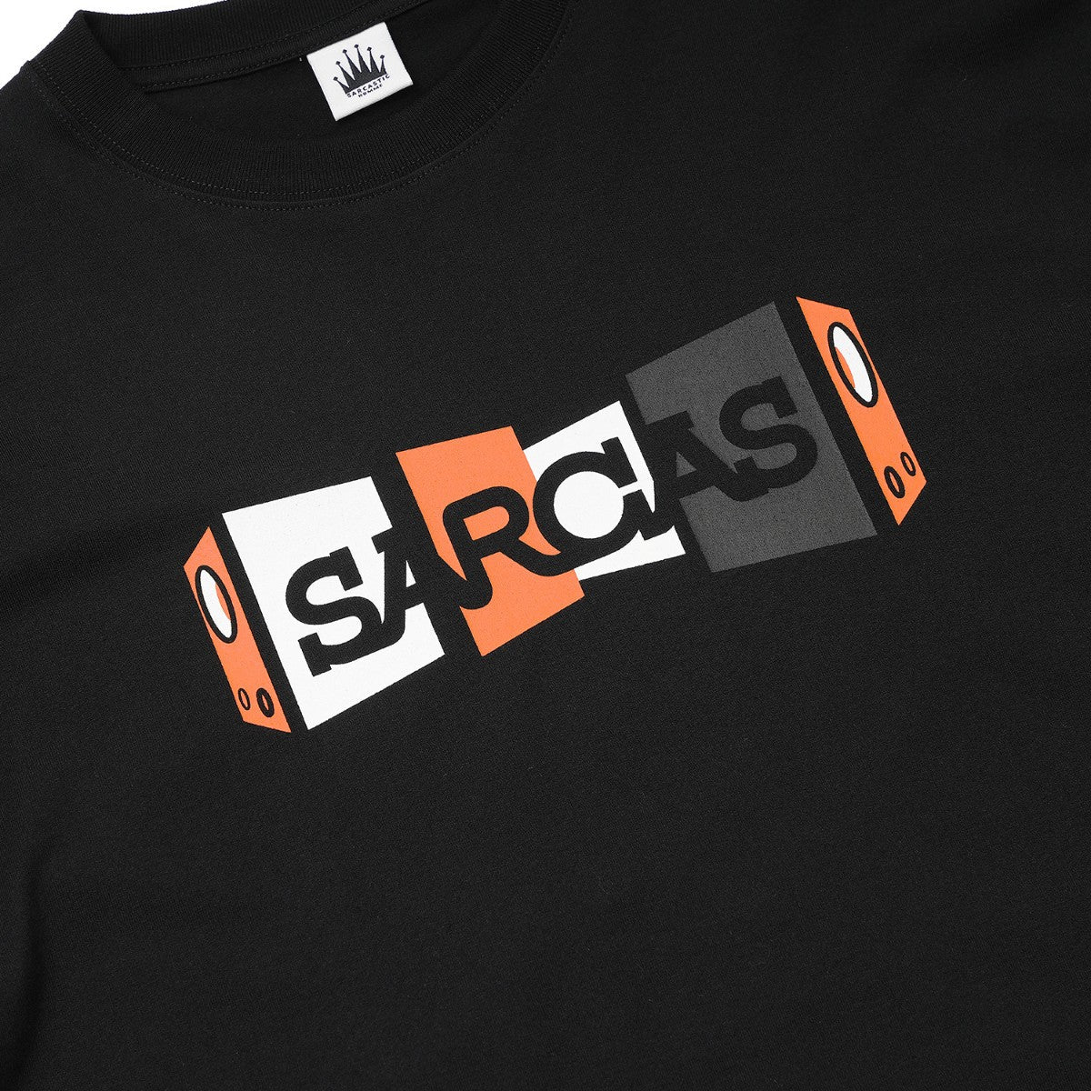 SARCASTIC Berkeley Long Sleeve Tee サキャスティック バークレー ロングスリーブ ティー SAR252012【メンズ 長袖Tシャツ フロントプリント オールシーズン 25FW】