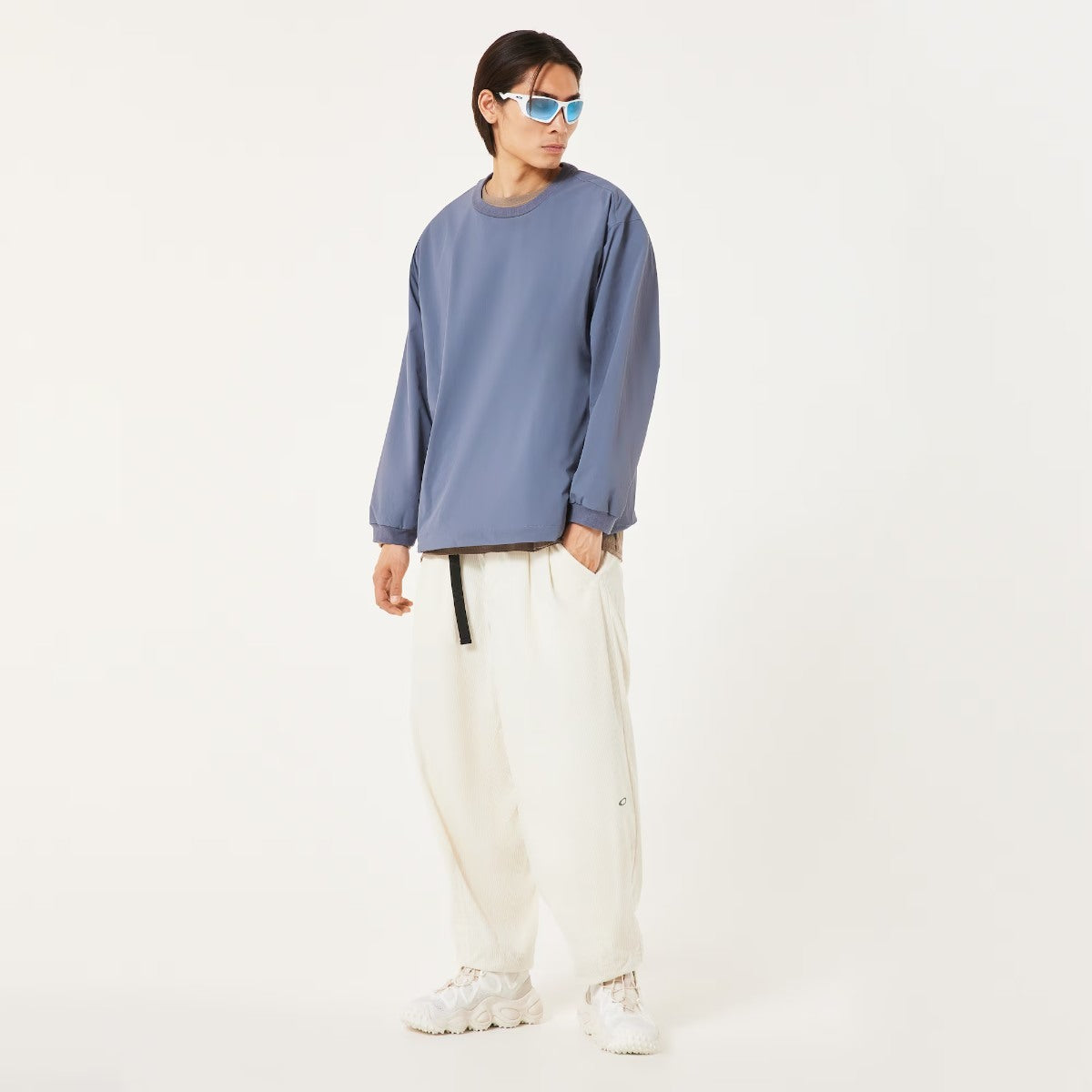 OAKLEY Fgl Fall Out Pullover 5.7 オークリー FGL フォールアウト プルオーバー 5.7 FOA408215【メンズ トップス クルーネック アウトドア 撥水 防風 ストレッチ 機能性 25FW】