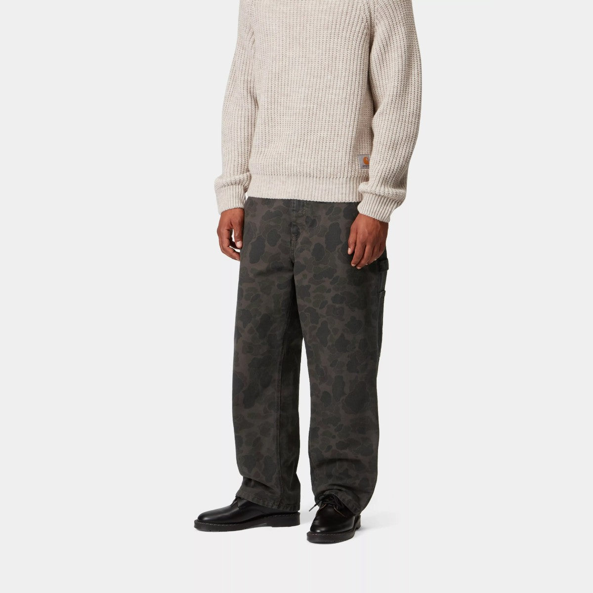 Carhartt WIP DUCK SINGLE KNEE PANT カーハートワークインプログレス ダック シングル ニー パンツ I033896【メンズ ワークパンツ カモフラージュ キャンバス 25FW】