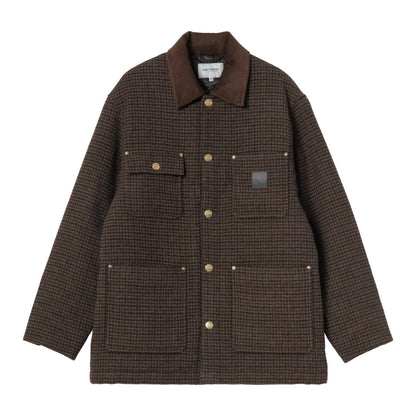 Carhartt WIP LOWIS CHORE COAT カーハートワークインプログレス ローウィス チョア コート I035344【メンズ ワークジャケット チョアコート 千鳥格子 コーデュロイ 保温性 アウター 25FW】