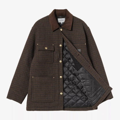 Carhartt WIP LOWIS CHORE COAT カーハートワークインプログレス ローウィス チョア コート I035344【メンズ ワークジャケット チョアコート 千鳥格子 コーデュロイ 保温性 アウター 25FW】