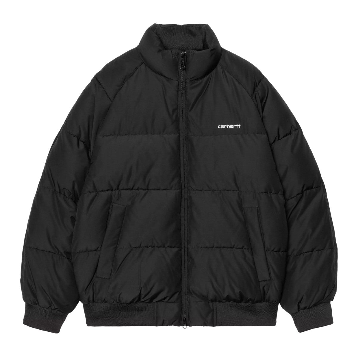 Carhartt WIP NEBRASKA JACKET カーハートワークインプログレス ネブラスカ ジャケット I035345【メンズ ジャケット 撥水 保温性 スクリプトロゴ 中綿 アウター 25FW】