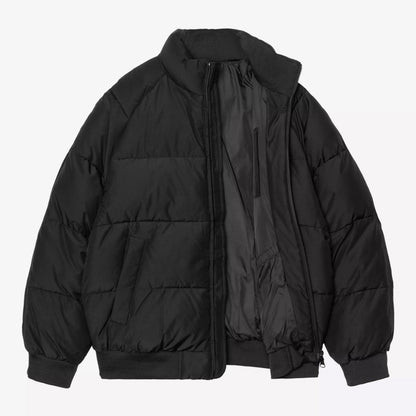 Carhartt WIP NEBRASKA JACKET カーハートワークインプログレス ネブラスカ ジャケット I035345【メンズ ジャケット 撥水 保温性 スクリプトロゴ 中綿 アウター 25FW】