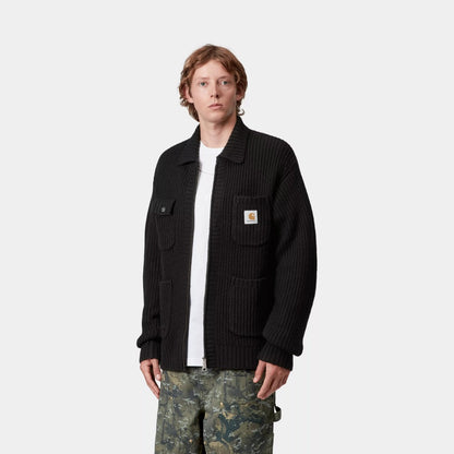 Carhartt WIP CHORE KNIT JACKET カーハートワークインプログレス チョア ニット ジャケット I035399【メンズ ニットジャケット チョアコート 保温性 ワークスタイル 25FW】