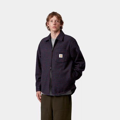 Carhartt WIP BELLAMY SHIRT JAC カーハートワークインプログレス ベラミー シャツ ジャケット I035422【メンズ シャツジャケット チェック柄 アウター 25FW】