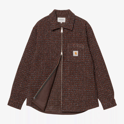 Carhartt WIP BELLAMY SHIRT JAC カーハートワークインプログレス ベラミー シャツ ジャケット I035422【メンズ シャツジャケット チェック柄 アウター 25FW】