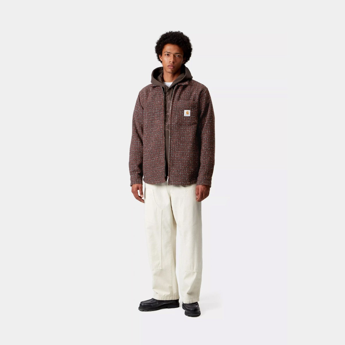 Carhartt WIP BELLAMY SHIRT JAC カーハートワークインプログレス ベラミー シャツ ジャケット I035422【メンズ シャツジャケット チェック柄 アウター 25FW】