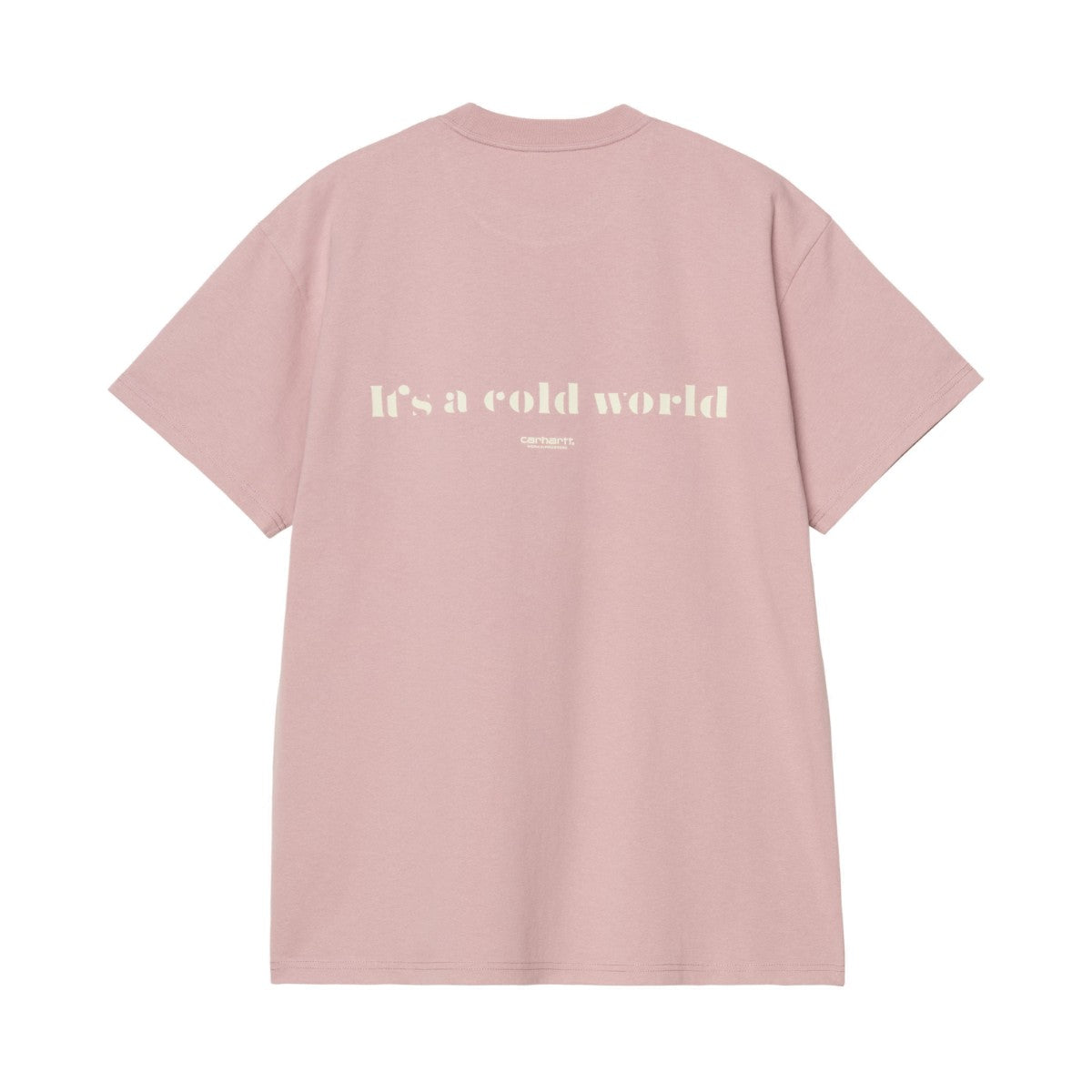 Carhartt WIP S/S COLD WORLD T-SHIRT カーハートワークインプログレス ショートスリーブ コールドワールド Tシャツ I035431【メンズ 半袖Tシャツ グラフィック ルーズフィット 25FW】