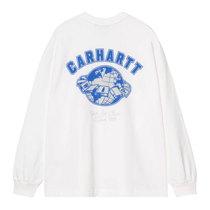 Carhartt WIP L/S WORLD CLASS T-SHIRT カーハートワークインプログレス ロングスリーブ ワールドクラス Tシャツ I035435【メンズ Tシャツ 長袖 グラフィックプリント 25FW】