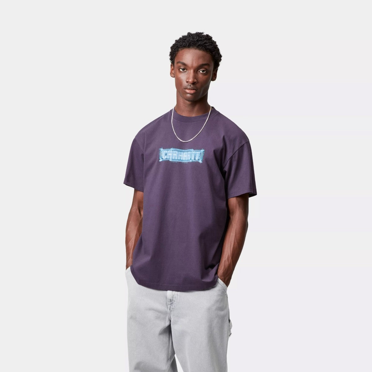 Carhartt WIP S/S ELECTRIC BOOGIE T-SHIRT カーハートワークインプログレス ショートスリーブ エレクトリック ブギー Tシャツ I035457【メンズ Tシャツ 半袖 グラフィックプリント カジュアル 25FW】