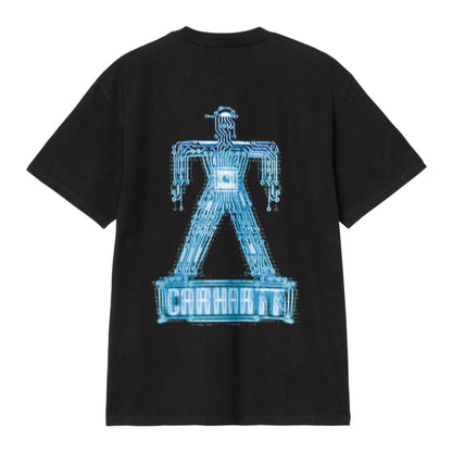 Carhartt WIP S/S ELECTRIC BOOGIE T-SHIRT カーハートワークインプログレス ショートスリーブ エレクトリック ブギー Tシャツ I035457【メンズ Tシャツ 半袖 グラフィックプリント カジュアル 25FW】