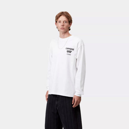 Carhartt WIP L/S BETTER DREAMS T-SHIRT カーハートワークインプログレス ロングスリーブ ベター ドリームズ Tシャツ I035458【メンズ 長袖Tシャツ  ルーズフィット グラフィック 25FW】