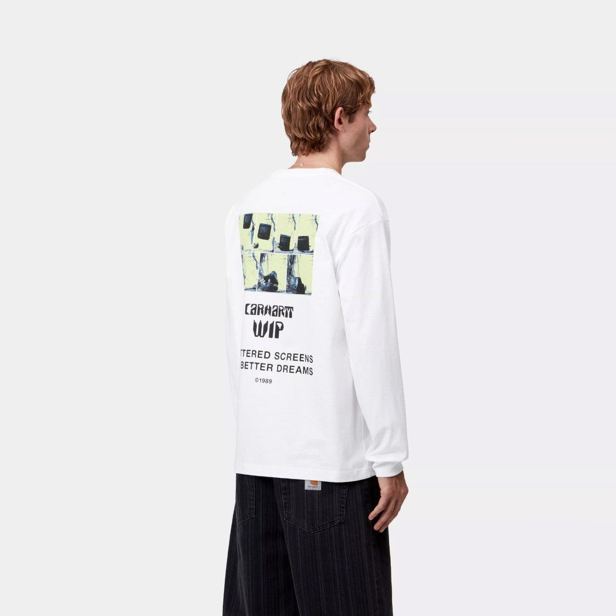 Carhartt WIP L/S BETTER DREAMS T-SHIRT カーハートワークインプログレス ロングスリーブ ベター ドリームズ Tシャツ I035458【メンズ 長袖Tシャツ  ルーズフィット グラフィック 25FW】