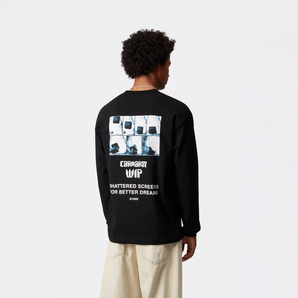 Carhartt WIP L/S BETTER DREAMS T-SHIRT カーハートワークインプログレス ロングスリーブ ベター ドリームズ Tシャツ I035458【メンズ 長袖Tシャツ  ルーズフィット グラフィック 25FW】