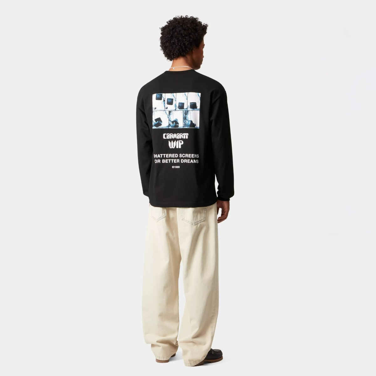 Carhartt WIP L/S BETTER DREAMS T-SHIRT カーハートワークインプログレス ロングスリーブ ベター ドリームズ Tシャツ I035458【メンズ 長袖Tシャツ  ルーズフィット グラフィック 25FW】