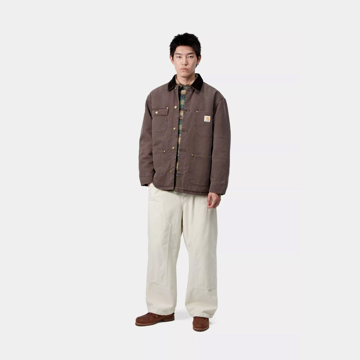 Carhartt WIP OG CHORE COAT カーハートワークインプログレス オージー チョアコート I035613【メンズ ワークジャケット キャンバス キルティング コーデュロイ襟 防寒 25FW】