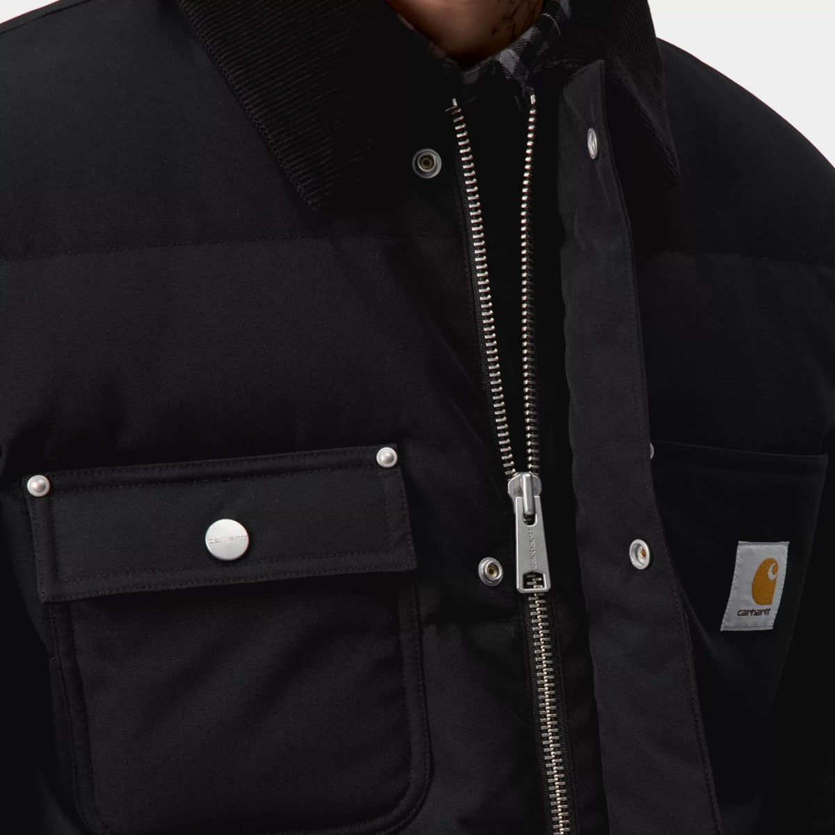Carhartt WIP RAYLER JACKET カーハートワークインプログレス レイラー ジャケット I035798【メンズ ナイロンジャケット 撥水性 フェイクファー ワークスタイル 保温性 アウター 25FW】