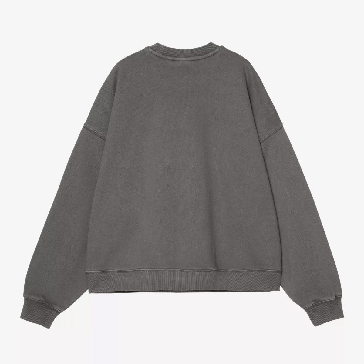 Carhartt WIP W' BENTON SWEATSHIRT カーハートワークインプログレス ウィメンズ ベントン スウェットシャツ I034511【レディース スウェット ルーズフィット ガーメントダイ コットン トレーナー 25FW】