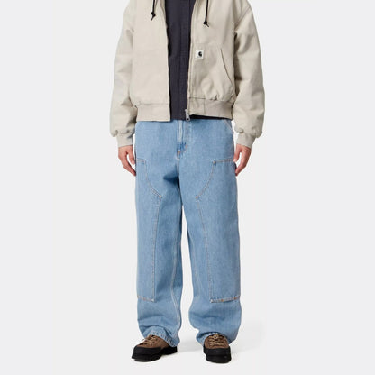 Carhartt WIP W' BRANDON DOUBLE KNEE PANT カーハートワークインプログレス ウィメンズ ブランドン ダブルニー パンツ I034635【レディース デニムパンツ ワーク ジーンズ ルーズフィット 25FW】