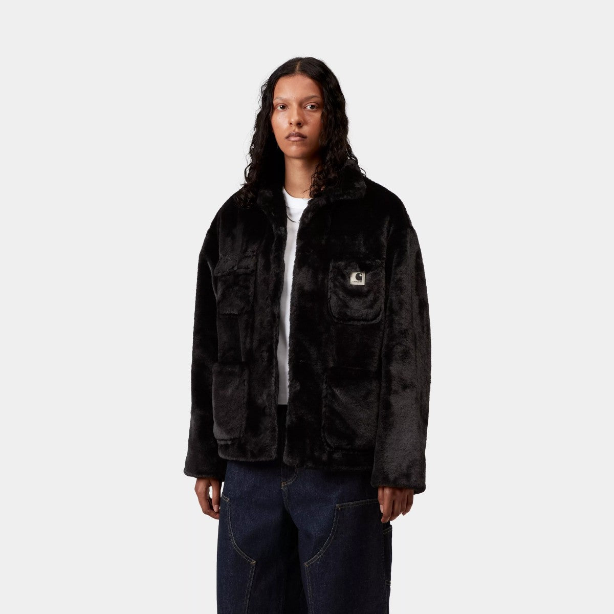 Carhartt WIP W' OLNEY MICHIGAN COAT カーハートワークインプログレス ウィメンズ オルニー ミシガン コート I035320【レディース コート 保温性 フェミニン アウター 25FW】