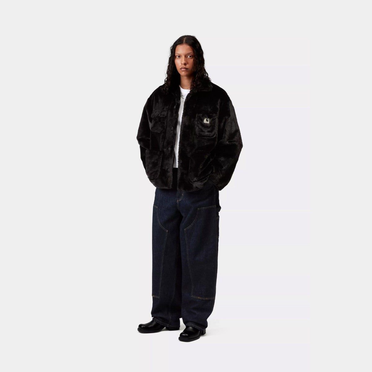 Carhartt WIP W' OLNEY MICHIGAN COAT カーハートワークインプログレス ウィメンズ オルニー ミシガン コート I035320【レディース コート 保温性 フェミニン アウター 25FW】