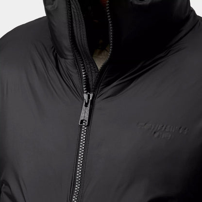 Carhartt WIP W' DEMI JACKET カーハートワークインプログレス ウィメンズ デミ ジャケット I035377【レディース ナイロンジャケット 軽量 防寒 ドローコード ロゴ 25FW】