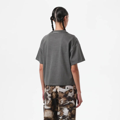 Carhartt WIP W' S/S BENTON T-SHIRT カーハートワークインプログレス ウィメンズ ショートスリーブ ベントン Tシャツ I035528【メンズ Tシャツ 半袖 オーガニックコットン カットソー 25FW】