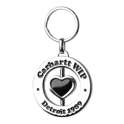 Carhartt WIP MODALITY KEYCHAIN カーハートワークインプログレス モダリティ キーチェーン I035852【メンズ キーチェーン アクセサリー メタルチャーム ロゴ 雑貨 25FW】