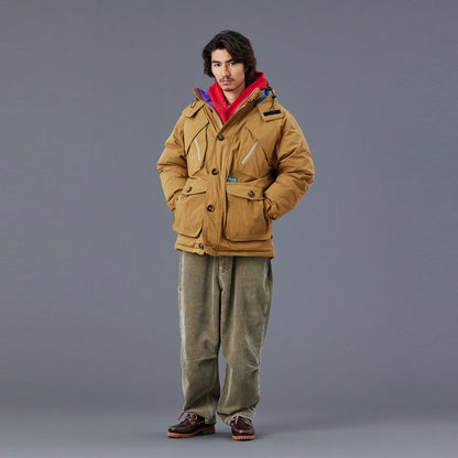 Liberaiders UTILITY DOWN JACKET リベレイダース ユーティリティ ダウン ジャケット 77001【メンズ ダウンジャケット フード脱着 大型ポケット 動きやすい 収納力 25FW】