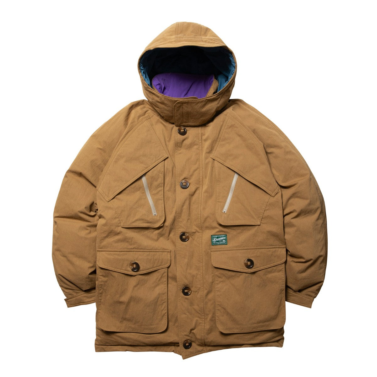 Liberaiders UTILITY DOWN JACKET リベレイダース ユーティリティ ダウン ジャケット 77001【メンズ ダウンジャケット フード脱着 大型ポケット 動きやすい 収納力 25FW】