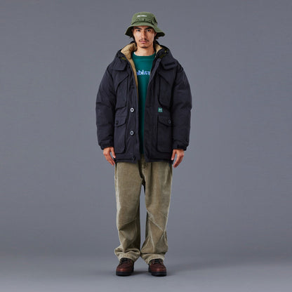 Liberaiders UTILITY DOWN JACKET リベレイダース ユーティリティ ダウン ジャケット 77001【メンズ ダウンジャケット フード脱着 大型ポケット 動きやすい 収納力 25FW】