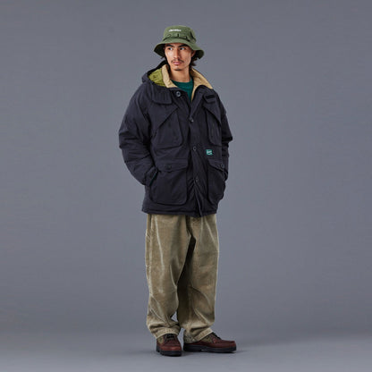 Liberaiders UTILITY DOWN JACKET リベレイダース ユーティリティ ダウン ジャケット 77001【メンズ ダウンジャケット フード脱着 大型ポケット 動きやすい 収納力 25FW】