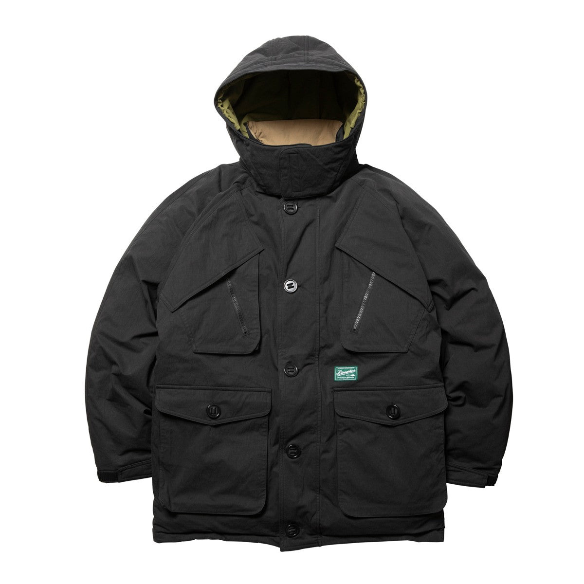 Liberaiders UTILITY DOWN JACKET リベレイダース ユーティリティ ダウン ジャケット 77001【メンズ ダウンジャケット フード脱着 大型ポケット 動きやすい 収納力 25FW】