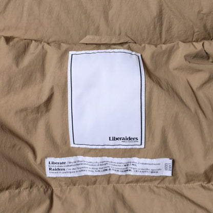 Liberaiders UTILITY DOWN JACKET リベレイダース ユーティリティ ダウン ジャケット 77001【メンズ ダウンジャケット フード脱着 大型ポケット 動きやすい 収納力 25FW】