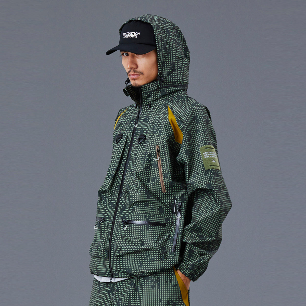 Liberaiders ALL CONDITIONS 3LAYER JACKET III リベレイダース オールコンディションズ 3レイヤー ジャケット III 77002【メンズ 3レイヤー ジャケット 防水 リップストップ ミリタリー 25FW】