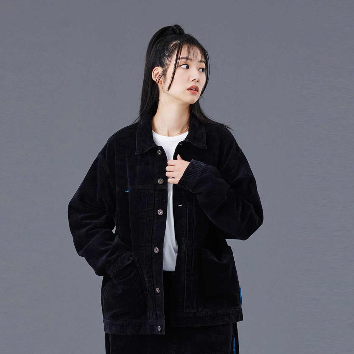 Liberaiders GARMENT DYED CORDUROY JACKET リベレイダース ガーメントダイ コーデュロイ ジャケット 77004【メンズ アウター コーデュロイジャケット トラッカー 製品染め 25FW】