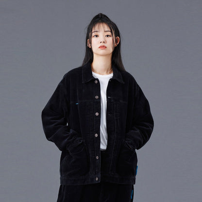 Liberaiders GARMENT DYED CORDUROY JACKET リベレイダース ガーメントダイ コーデュロイ ジャケット 77004【メンズ アウター コーデュロイジャケット トラッカー 製品染め 25FW】