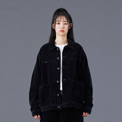 Liberaiders GARMENT DYED CORDUROY JACKET リベレイダース ガーメントダイ コーデュロイ ジャケット 77004【メンズ アウター コーデュロイジャケット トラッカー 製品染め 25FW】