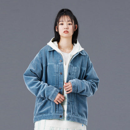 Liberaiders GARMENT DYED CORDUROY JACKET リベレイダース ガーメントダイ コーデュロイ ジャケット 77004【メンズ アウター コーデュロイジャケット トラッカー 製品染め 25FW】