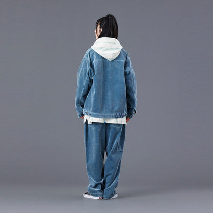 Liberaiders GARMENT DYED CORDUROY JACKET リベレイダース ガーメントダイ コーデュロイ ジャケット 77004【メンズ アウター コーデュロイジャケット トラッカー 製品染め 25FW】