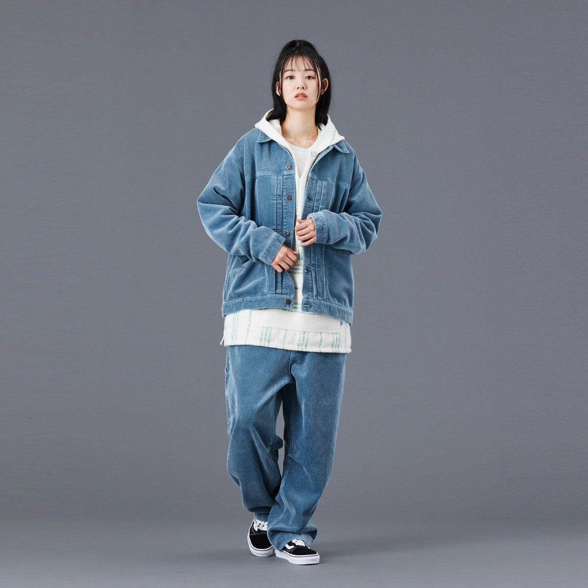 Liberaiders GARMENT DYED CORDUROY JACKET リベレイダース ガーメントダイ コーデュロイ ジャケット 77004【メンズ アウター コーデュロイジャケット トラッカー 製品染め 25FW】