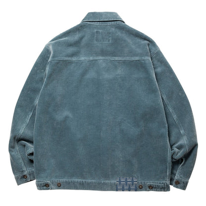 Liberaiders GARMENT DYED CORDUROY JACKET リベレイダース ガーメントダイ コーデュロイ ジャケット 77004【メンズ アウター コーデュロイジャケット トラッカー 製品染め 25FW】