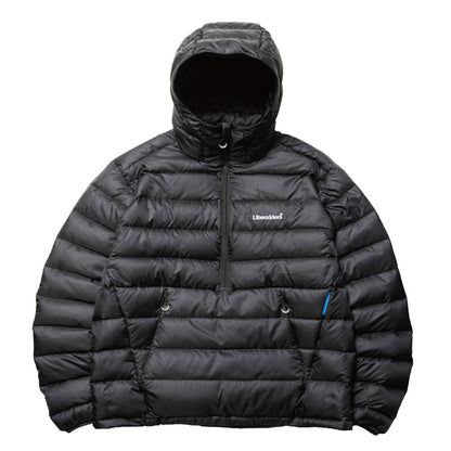 Liberaiders DOWN HALF ZIP HOODIE リベレイダース ダウン ハーフジップ フーディ 77009【メンズ ダウン フーディ 撥水 軽量 防寒性 リップストップ 静電気防止 25FW】