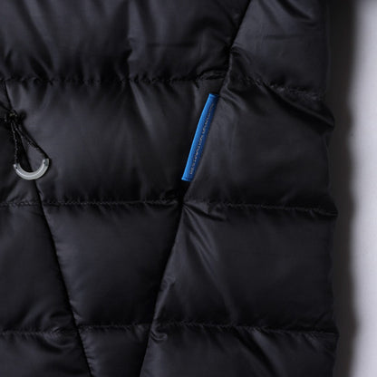 Liberaiders DOWN HALF ZIP HOODIE リベレイダース ダウン ハーフジップ フーディ 77009【メンズ ダウン フーディ 撥水 軽量 防寒性 リップストップ 静電気防止 25FW】