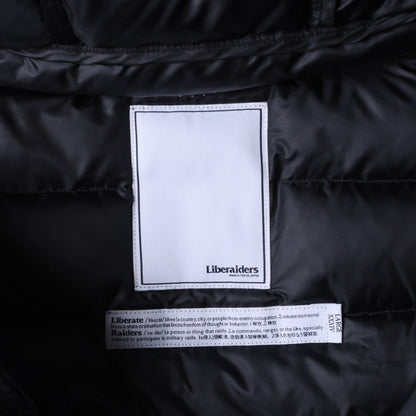 Liberaiders DOWN HALF ZIP HOODIE リベレイダース ダウン ハーフジップ フーディ 77009【メンズ ダウン フーディ 撥水 軽量 防寒性 リップストップ 静電気防止 25FW】