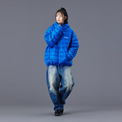 Liberaiders DOWN HALF ZIP HOODIE リベレイダース ダウン ハーフジップ フーディ 77009【メンズ ダウン フーディ 撥水 軽量 防寒性 リップストップ 静電気防止 25FW】